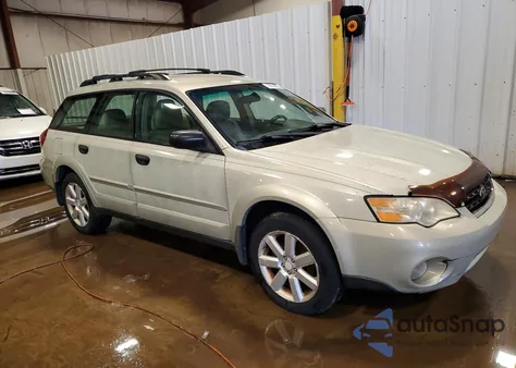 2007 Subaru Outback Outback 2.5I z USA, uszkodzony, nr VIN 4S4BP61C277323723
